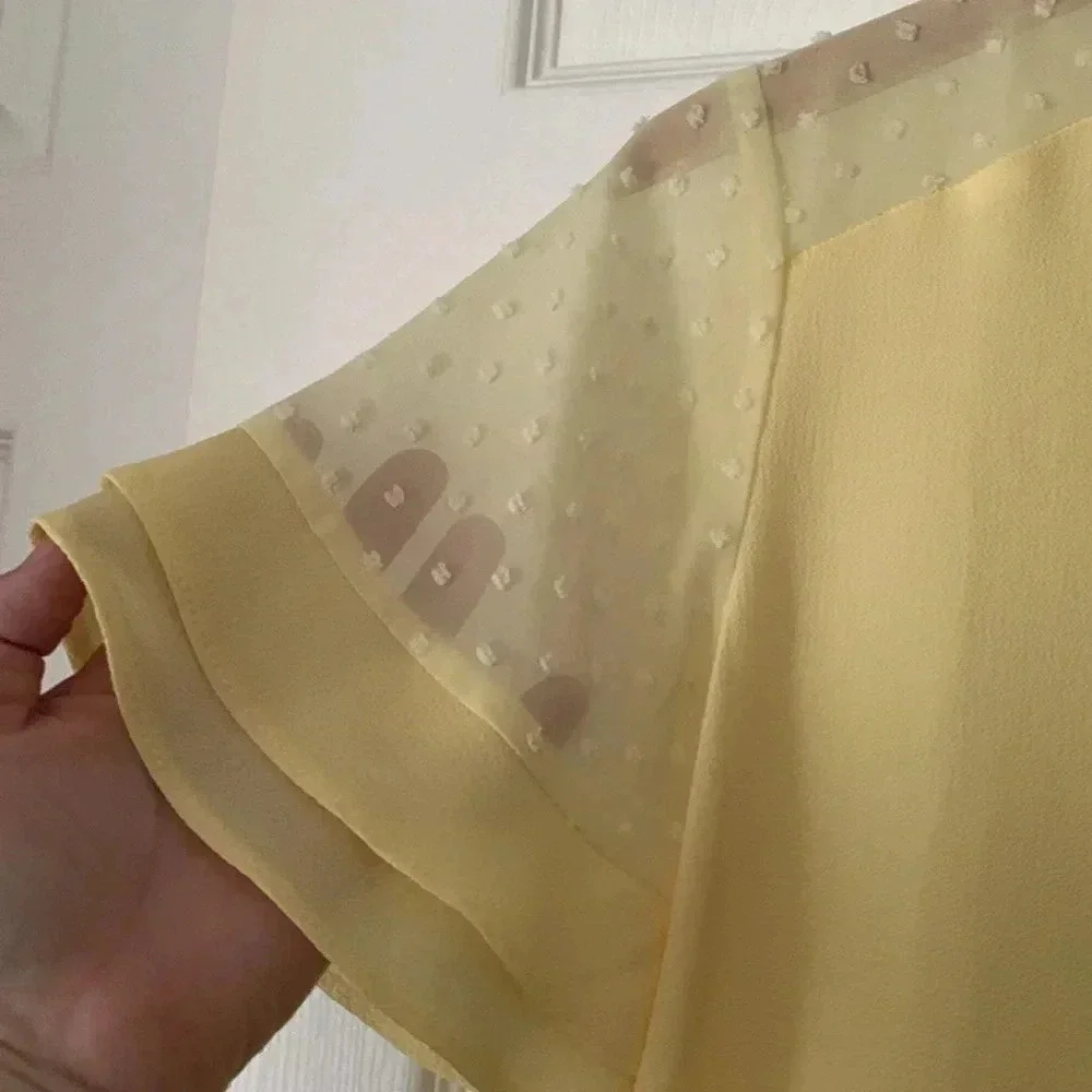 Suzy Shier Yellow Sz  XS - Picture 4 of 8